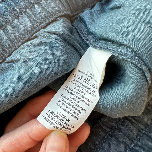 NWT LL Bean women's linen pants - Picture 5 of 6